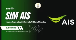 เช็คเบอร์ AIS ง่าย ครบทุกข้อมูล พร้อมวิธีจัดการซิมให้ใช้งานได้ต่อเนื่อง